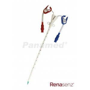 Renasenz Hemodialysis Kit 2-Lumen Fr 11.5x16cm Curved Standard